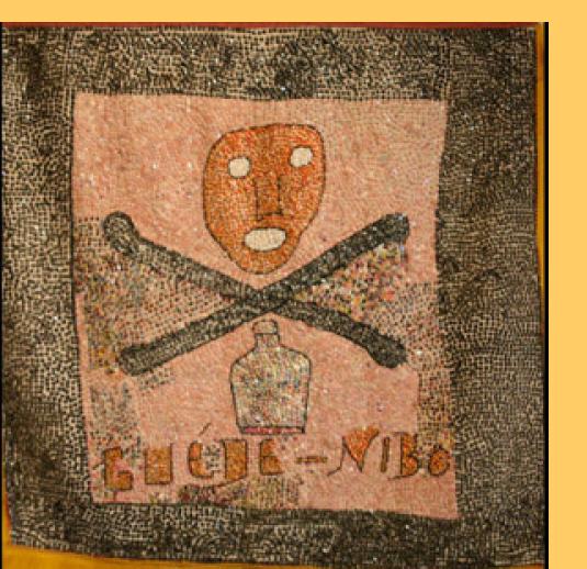 Sacred Symbols in Sequins Vintage Haitian Vodou Flags | The Folk Art ...